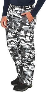 Pantalones de Esquí de Camuflaje para Hombre Firetek, de Poliéster Impreso, que Absorbe la Humedad, con Cierre de Cremallera - Product Image 3