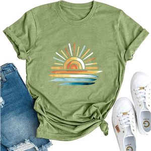Camiseta de Hombre con Cuello Redondo, Manga Corta, Color Beige, 100% Algodón, Corte Holgado Informal, Antiarrugas, Secado Rápido, Transpirable, 230g, Tejido de Punto - Product Image 3