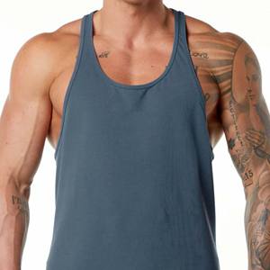 Débardeur Homme Personnalisé avec Logo, en Polyester, Grande Taille, pour Musculation et Fitness, Sans Manches, Côtelé, Idéal Voyage - Product Image 6