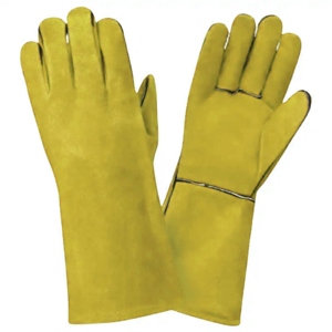 Gants en cuir personnalisables pour vêtements de travail, vestes de sécurité industrielles anti-chaleur et anti-étincelles pour pompiers, soudeurs et manutentionnaires - Product Image 5