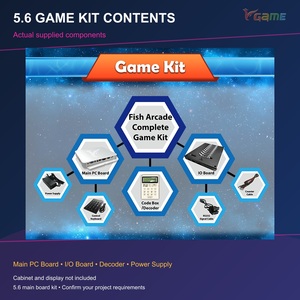 Kit de jeu d'arcade Mermaid World 5.6 avec jeu de stratégie Pierre-Papier-Ciseaux pour projets multijoueurs - Product Image 3