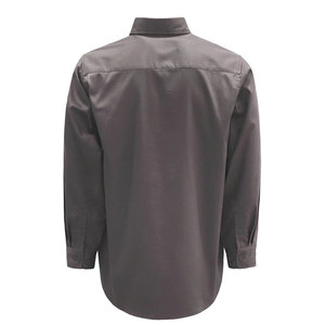 เสื้อเชิ้ตทำงานทนไฟสำหรับงานอุตสาหกรรม ผลิตจากผ้าฝ้าย 100% มาตรฐาน Nfpa 2112 FR สำหรับงานเชื่อมแบบอเมริกัน ขายส่ง - Product Image 2