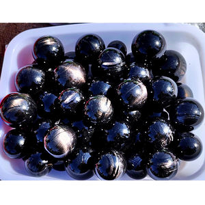 อัญมณีดำธรรมชาติ Aamna Gems รูปทรงแปลกตา ขัดเงา คุณภาพสูง เหมาะสำหรับตกแต่ง ของขวัญ พร้อมใบรับรองจากผู้เชี่ยวชาญ - Product Image 1