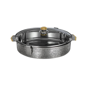 Olla Clásica Multifuncional para Sopa y Caldo con Tapa de Acero Inoxidable, Apta para Lavavajillas, para Uso en el Hogar, Hoteles y Restaurantes - Product Image 2