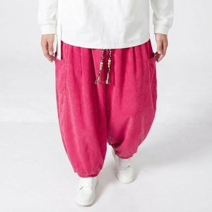 Pantalon de jogging unisexe surdimensionné personnalisé de haute qualité, coupe large et ample en Spandex/Polyester - Product Image 4