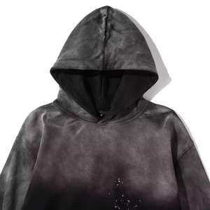 Sudadera con Capucha para Hombre, Estilo Único, Transpirable, Lavado Ácido, Efecto Desgastado, Gran Venta, Nueva Llegada, Suministro en Línea - Product Image 3