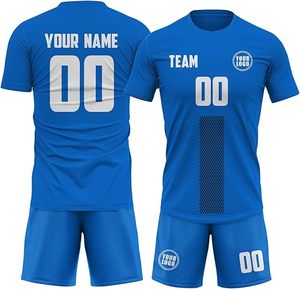 เสื้อฟุตบอลแบบกำหนดเอง คอวี แขนสั้น สีขาวเหลือง พิมพ์ลายแบบซับลิเมชั่น ระบายเหงื่อได้ดี ผ้าโพลีเอสเตอร์ ชุดทีม - Product Image 2