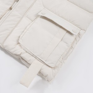 Dames winterjas zonder mouwen, gevoerd, met opstaande kraag, van polyester, voordelig - Product Image 3