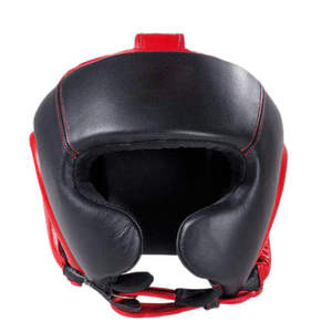 Protector de Cabeza de MMA Personalizable de Alta Calidad, Casco de Boxeo con Absorción de Impactos, Transpirable, de PU, para Entrenamiento de Adultos y Jóvenes - Product Image 1