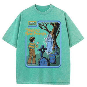 Camiseta Personalizada para Hombre, Lisa, con Impresión DTG, Cuello Redondo, Manga Corta, Largo Regular - Product Image 3