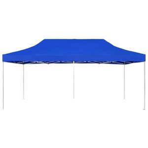 Tenda per Feste in Tessuto Oxford Blu 310 G/m2 con Rivestimento in PVC 6x3 m per Matrimoni ed Eventi - Product Image 2