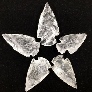 Pointes de flèche en pierre, quartz cristallin transparent, pointes de flèche en jaspe fantaisie, pierres précieuses, vente en gros de cristaux - Product Image 4