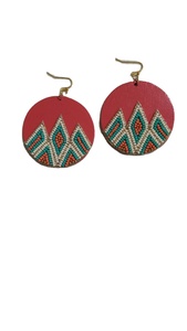 Pendientes de cuentas hechos a mano personalizables - Product Image 3