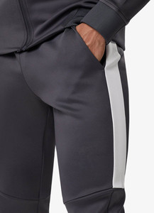 Jogging pour hommes de qualité supérieure, coupe classique, taille élastique et panneau latéral contrastant en blanc avec poches – Vente en gros - Product Image 3