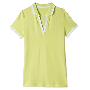Bright <b>Orange</b> Women <b>Polo</b> Shirt Short Sleeve Breathable Cotton Fabric Summer Office Wear Stylish Ladies Slim Fit Top Daily - Product Image 2