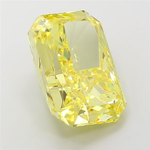 Diamante Cultivado en Laboratorio CVD, Corte Radiante, Color Amarillo, Certificado IGI, de 4 a 7 Quilates, Corte Excelente, Piedra Suelta para Joyería de Lujo - Product Image 5