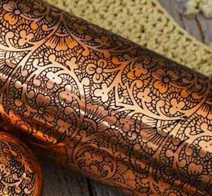 Bouteille en cuivre pur artisanale de 1000 ml, entièrement gravée avec couvercle, pour boire directement, idéale pour adultes et le camping – Meilleure vente - Product Image 6