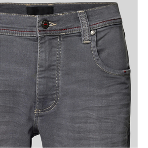 กางเกงยีนส์ขาสั้นเอวสูงผู้ชายสไตล์ลำลองสำหรับฤดูร้อน ขายส่ง แห้งเร็ว ระบายอากาศดี รับผลิตแบบ OEM - Product Image 4