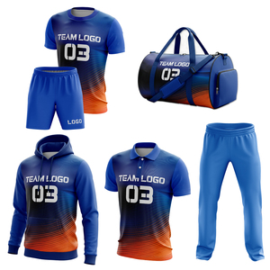 Custom Sublimation Soccer Uniform Kits Adult Team Short Sleeve Summer Lightweight Full Package Includes Duffle Bag <b>Socks</b> - Product Image 4
