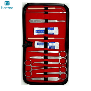 Juego de Herramientas de Disección Quirúrgica de Acero Inoxidable, Kit de Herramientas de Cirugía General con Tijeras, Pinzas, Bisturí y Sonda - Product Image 2