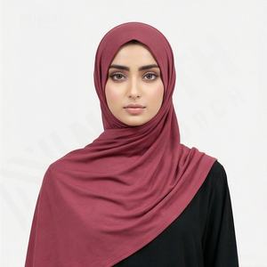 Hijab instantané pour femme musulmane, tissu respirant en coton et lin, couleur personnalisée, doux et de qualité supérieure, pour la prière de l'Aïd. - Product Image 3