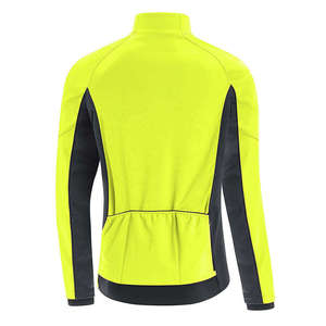 <b>Men's</b> Reversible Full Zipper <b>Cycling</b> <b>Jacket</b> Windproof Quick Dry Eco-Friendly Long Sleeves MTB Bike OEM Sportswear Plus Size - Product Image 4