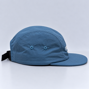 Casquette de campinguriste 5 panneaux personnalisée haut de gamme avec logo brodé, visière plate, chapeau d'extérieur, vente en gros, fabricant vietnamien, usine de couvre-chefs OEM ODM - Product Image 3