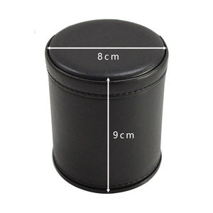 Fabricant de gobelets à dés en cuir véritable de qualité supérieure, gobelet à dés de luxe en cuir personnalisé pour backgammon, jeu de poker, gobelet à dés en plastique - Product Image 6