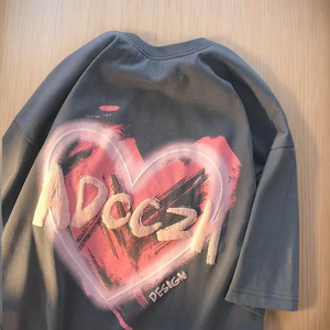 Nouveauté tendance 2025, t-shirt en coton imprimé 3D pour femmes, taille plus, logo personnalisé, t-shirt de haute qualité pour filles, bonne qualité à prix raisonnable - Product Image 2