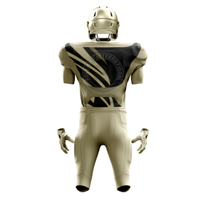 Uniforme de football américain performant en tissu polyester respirant, léger et confortable, conçu pour les équipes et les joueurs sportifs - Product Image 2