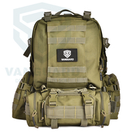 Sac à dos tactique Molle 40L Alice en polyester 900D robuste pour sports de plein air, fabriqué sur mesure en usine en Indonésie