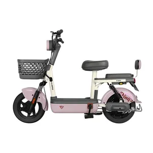 OEM ODM multi-purpose functionality 48V 12AH 20AH 350W lightweight electric bike e-scooter for long commutes