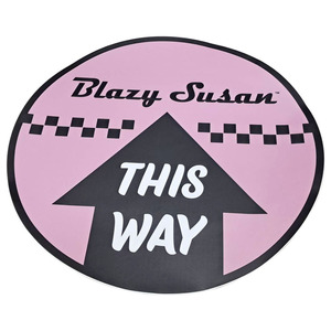 Calcomanía de suelo negro impermeable, pegatina de vinilo de laminación mate impresa en offset resistente a los rayos UV para tienda - Product Image 6