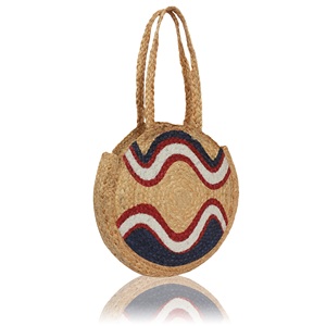 Sac messager tendance 2026 pour femme, style bohème écologique, fait main en jute et coton, fermeture ouverte, taille personnalisable - Product Image 3