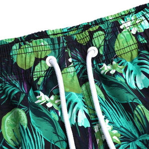 Pantalones cortos de baño para hombre, con cordón ajustable, de secado rápido, para playa, piscina, surf y actividades acuáticas. - Product Image 3