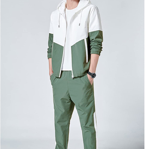 Conjunto de Chaqueta Cortavientos Personalizada, Traje Deportivo de Nailon con Cierre, Traje Deportivo de Dos Piezas de Poliéster para Hombre y Mujer, Calidad Premium 2026 - Product Image 2