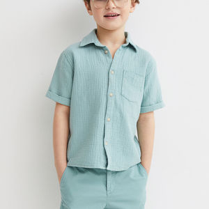 Shorts pour garçons, shorts de basket-ball européens pour enfants, longueur genou, shorts d'été pour garçons, haute qualité, 100% coton, pantalon court en molleton - Product Image 2