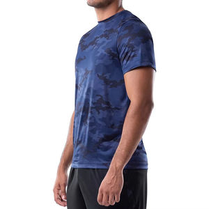 T-shirt homme uni 100% coton, tissu tricoté de haute qualité, séchage rapide, en vente - Product Image 5