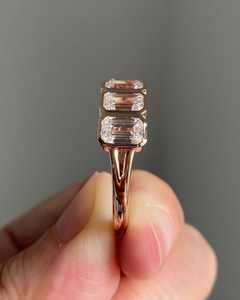 Anillo de Eternidad Completo con Moissanita Corte Esmeralda, Plata de Ley 925, Anillo de Compromiso y Boda - Product Image 6