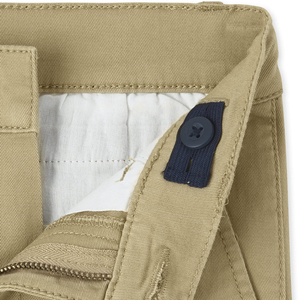 Pantalons d'uniforme scolaire à boutons très demandés pour enfants et adultes, garçons et filles, longueur cheville, en coton. - Product Image 2