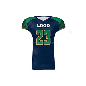 Uniforme de Fútbol Americano Unisex con Logotipo Personalizado, Talla Grande, Manga Corta, Transpirable, Jersey de Equipo - Product Image 2