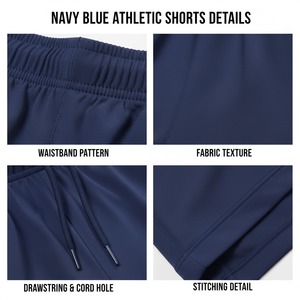 Pantalones Cortos Deportivos Transpirables de Secado Rápido para Hombre, de Alta Elasticidad y Doble Capa, para Verano, Gimnasio y Actividades al Aire Libre - Product Image 6