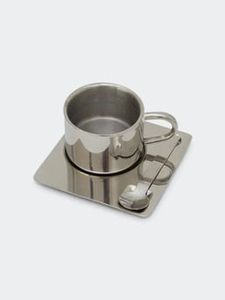 Taza de Café Aislada de Acero Inoxidable de Lujo Contemporáneo - Duradera y a Prueba de Fugas, con Logotipo Personalizable para Hogar, Hotel, Bodas - Product Image 6