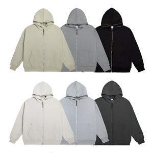 เสื้อฮู้ดดี้ผู้ชายไซส์ใหญ่ สไตล์ลำลอง สตรีทแวร์ ผ้าคอตตอนผสม แขนยาว ทรงหลวม - Product Image 2