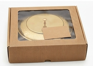 Boîte de rangement pour épices en métal doré rond de qualité supérieure avec 6 compartiments, anti-poussière, porte-ustensiles de cuisine, design élégant - Product Image 6