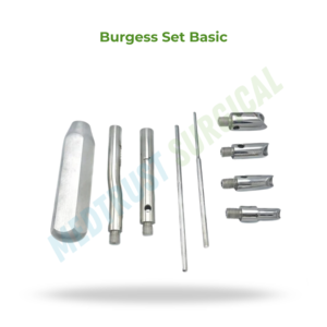 Kit d'instruments dentaires vétérinaires Burgess Set Basic Standard pour l'extraction dentaire équine - Product Image 2