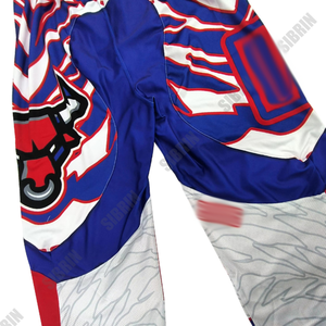 กางเกงฮอกกี้อินไลน์พิมพ์ลายตามสั่ง Sibrin ผ้าโพลีเอสเตอร์ตาข่ายเสริมแผ่นกันกระแทก Cordura ระบายความชื้นได้ดี - Product Image 4