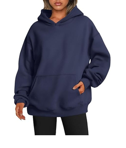 เสื้อฮู้ดขนแกะนุ่มพิเศษน่ารักสำหรับวัยรุ่นหญิงสาวสีทึบ - Product Image 5