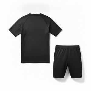 Ensemble de vêtements de sport pour hommes personnalisés, à compression, à séchage rapide, OEM, vente en gros, haute élasticité, pour la salle de sport, l'entraînement, la remise en forme, rashguard - Product Image 4