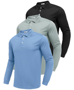 T-shirt de golf à manches courtes pour homme, respirant, léger, doux, anti-transpiration, séchage rapide, performance athlétique, décontracté, coupe ajustée - Product Image 6
